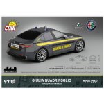 COBI 24657 Giulia Quadrifoglio Carabinieri - 1:35 - Blockmodell - 97 Bausteine