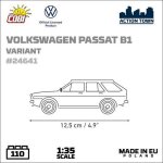 COBI 24641 Volkswagen Passat B1 VARIANT - 1:35 - Blockmodell - 110 Bausteine