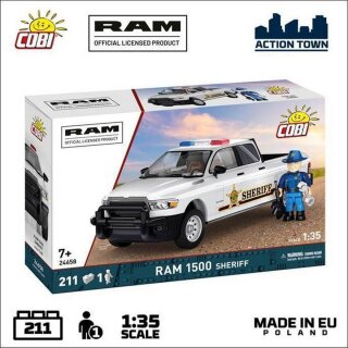COBI 24658 RAM 1500 Sherrif - 1:35 - Blockmodell - 211 Bausteine
