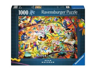 Ravensburger 01023 Fleißige Vögelchen Puzzle für Erwachsene 1000 Teile