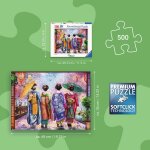 Ravensburger 01702 Kirschblütenspaziergang Puzzle für Erwachsene 500 Teile