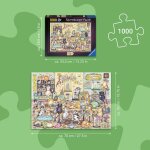 Ravensburger 01755 Crazy Cats Puzzle für Erwachsene 1000 Teile