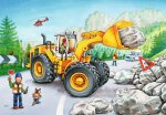Ravensburger 07802 Bagger und Waldtraktor Kinderpuzzle 2x24 Teile