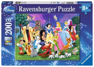 Ravensburger 12698 Disney Lieblinge Kinderpuzzle 200 XXL Teile