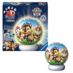 Ravensburger 08057 Puzzle-Ball Nachtlicht Paw Patrol 3D Puzzle beleuchtet 72 Teile