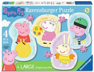 Ravensburger 06956 Zeit für Spiel und Spaß Kinderpuzzle 10, 12, 14, 16 Teile