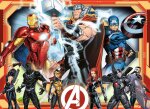 Ravensburger 07079 Die mächtigen Avengers Kinderpuzzle 4x100 Teile