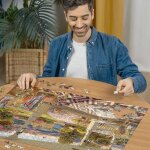 Ravensburger 17457 Entspannung auf der Veranda Puzzle für Erwachsene 750 Large Pieces Teile