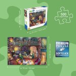 Ravensburger 17459 Magische Bücherwelt Puzzle für Erwachsene 500 Large Pieces Teile
