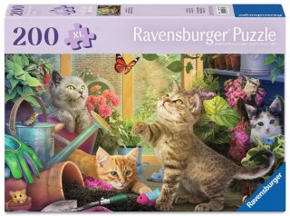 Ravensburger 01735 Verspielte Kätzchen Puzzle für Erwachsene 200 Teile