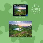 Ravensburger 01768 Allgäuer Bergsee Puzzle für Erwachsene 1000 Teile