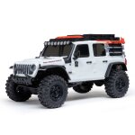 Axial AXI-2261T2 SCX30 Jeep Wrangler JLU 4X4 RTR Brushed Rock Crawler weiß