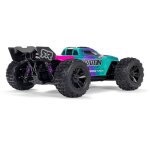 Arrma ARA2508ST2 1:16 MINI KRATON 3S DSC 4X4 RTR Brushless inkl. Akku/Lader, teal/pink