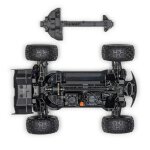 Arrma ARA2508T1 1:16 MINI KRATON 3S DSC 4X4 RTR Brushless Speed Truck schwarz/rot