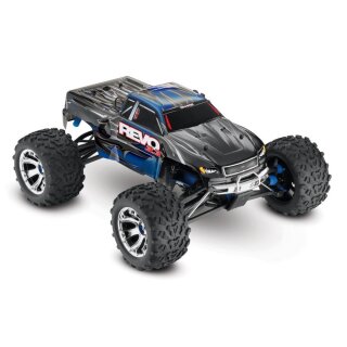 Traxxas 53097-3 Revo RTR 3.3R TQ-Wireless TSM Nitro Allrad 2-Gang - blau