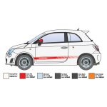 Italeri 3674 1:24 Fiat 500 Abarth (2008) 510003674