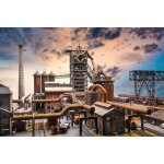 Faller 130026 Hochofen mit Gießhalle Spurweite H0