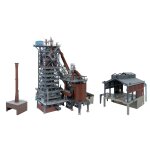 Faller 130026 Hochofen mit Gießhalle Spurweite H0