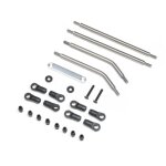 Axial AXI-2204 Front Upper/Lower Links Set, Titanium: AXP8