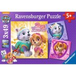 Ravensburger 08008 Puzzle Paw Patrol: Bezaubernde Hundemädchen Teileanzahl 3x49