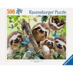 Ravensburger 00203 Puzzle Faultier Selfie Teileanzahl: 500