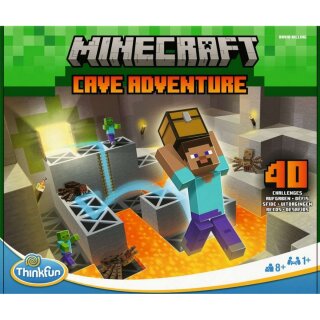 Ravensburger 76700 Strategiespiel: Minecraft Cave Adventure