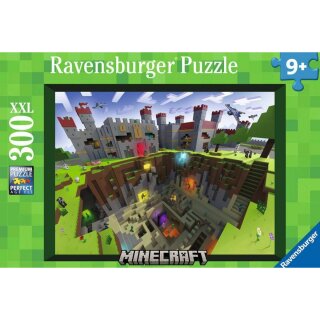 Ravensburger 13334 Puzzle Minecraft Cutaway Teileanzahl: 300XXL