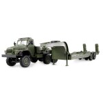 Amewi 22671 1:16 Ural B36 Militär LKW 6WD mit Tieflader RTR