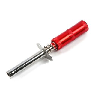 Robitronic R06102 Glühkerzenstarter Rot mit auswechselbaren AA 1800mAh Akku