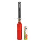 Robitronic R06102 Glühkerzenstarter Rot mit auswechselbaren AA 1800mAh Akku