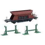 Faller 120323 2 Spindelhebeböcke mit aufgebocktem...