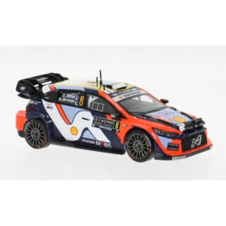 IXO IXORAM973B.22 1:43 Hyundai i20 N Rally1 WRC Monte Carlo 2025 #8 Tänak/Järveoja
