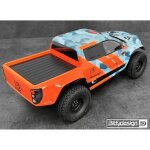 BittyDesign BDCR-RRUL RR-Ultra 1:10 Clear Body 313mm Radstand Crawler Pre-Cut