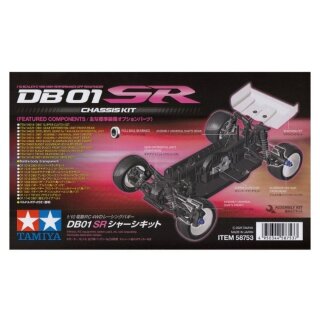 Tamiya 58753 DB01SR Chassis Bausatz mit Karosserie 1:10 300058753
