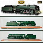 IXO 10125 1:32 Dampflok 141R mit Tender SNCF Bausatz 746...