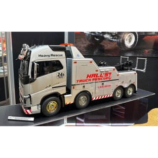 Tamiya 47528 Volvo FH16 Abschlepper 8x4 1:14 silber vorlackiert 300047528