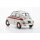 Kyosho KS08966SLG 1:18 Fiat Nuova 500 Sport Light Gray/Red Line
