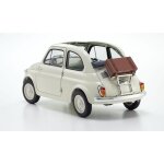 Kyosho KS08966WA 1:18 Fiat Nuova 500 Ivory Accessories Version