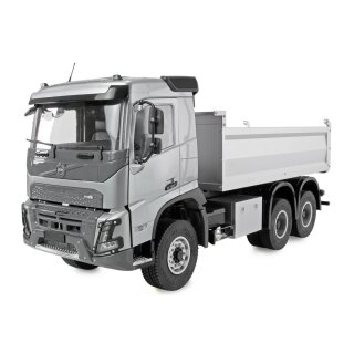 Amewi 22730 1:14 Volvo FMX E015 Muldenkipper 6x4 RTR silber
