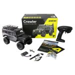 Amewi 22726 1:16 AMXRock Mini-D90 Scale Crawler 4WD RTR grau