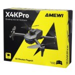 Amewi 25363 AMXFlight X4KPro Brushless-Drohne mit Kamera inkl. 2 Akkus