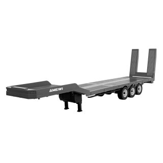 Amewi 22763 1:18 Tieflader-Sattelauflieger Dreiachser für Scania
