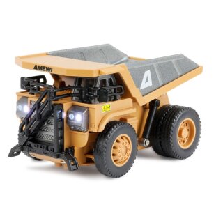 Amewi 22746 Mini-Kipper aus Metall 8-Kanal 1:64 RTR