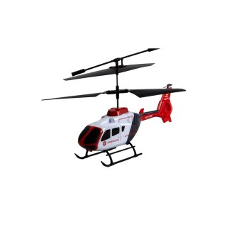 Amewi 25370 EC135 CX Johanniter Koaxial Hubschrauber 3-Kanal RTF