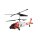 Amewi 25371 UH-60 CX Black Hawk Coastguard Koaxial Hubschrauber 3-Kanal RTF