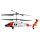 Amewi 25371 UH-60 CX Black Hawk Coastguard Koaxial Hubschrauber 3-Kanal RTF