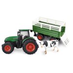 Amewi 22636 RC-Traktor mit Viehtransporter 1:24 RTR grün