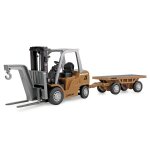 Amewi 22745 Mini-Gabelstapler aus Metall Anhänger proportional 8-Kanal 1:64 RTR