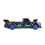 Amewi 21130 Drift Sport Car Mini-Breaker 4WD 1:24 RTR blau - LED-Beleuchtung