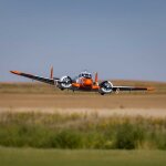 E-flite EFL-3726 Beechcraft D18/RC-45J 1.5m BNF Basic mit AS3X+ und SAFE Select